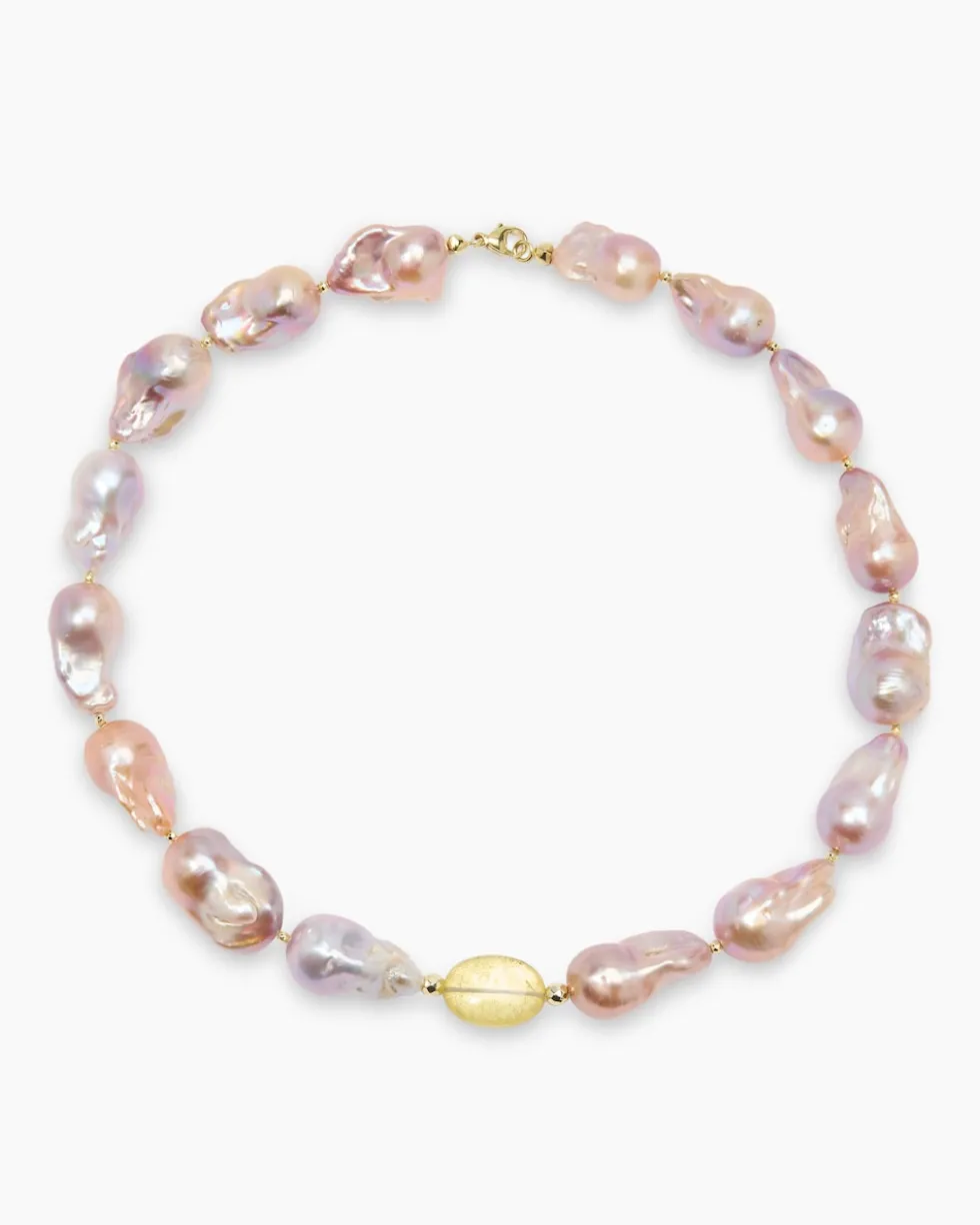 Collier aus Süßwasserzuchtperlen