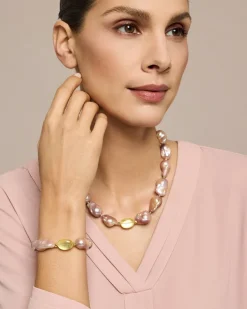 Collier aus Süßwasserzuchtperlen