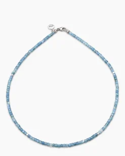 Collier mit Aquamarin