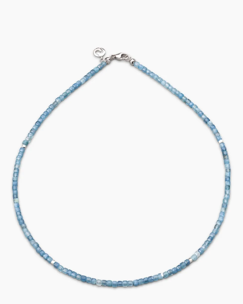 Collier mit Aquamarin