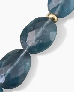 Collier mit Aquamarin