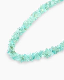 Collier mit Aquamarin