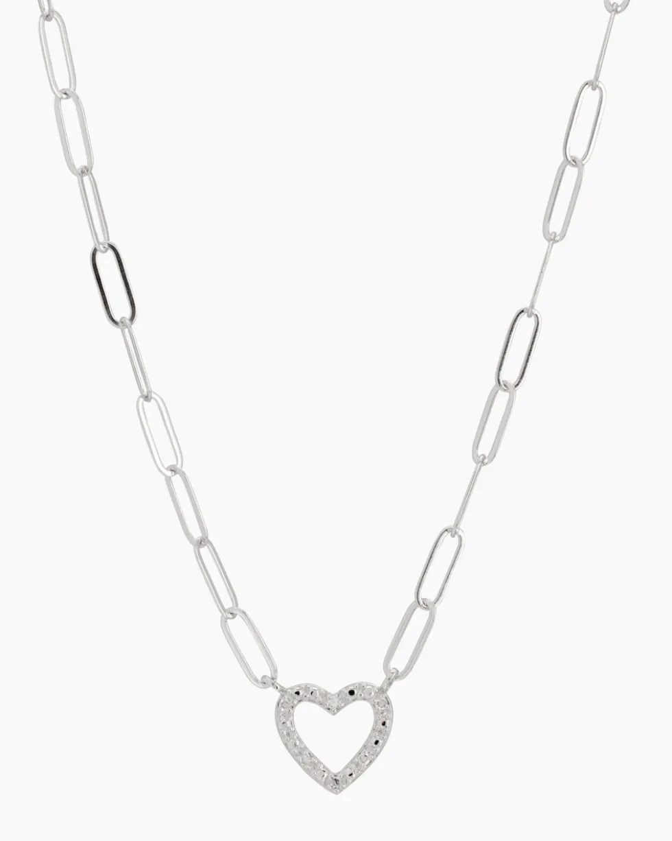 Collier mit Diamant-Anhänger 0,04 ct