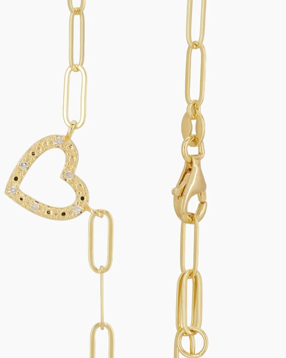 Collier mit Diamant-Anhänger 0,04 ct
