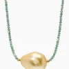Collier mit Diamant und Süßwasserperle