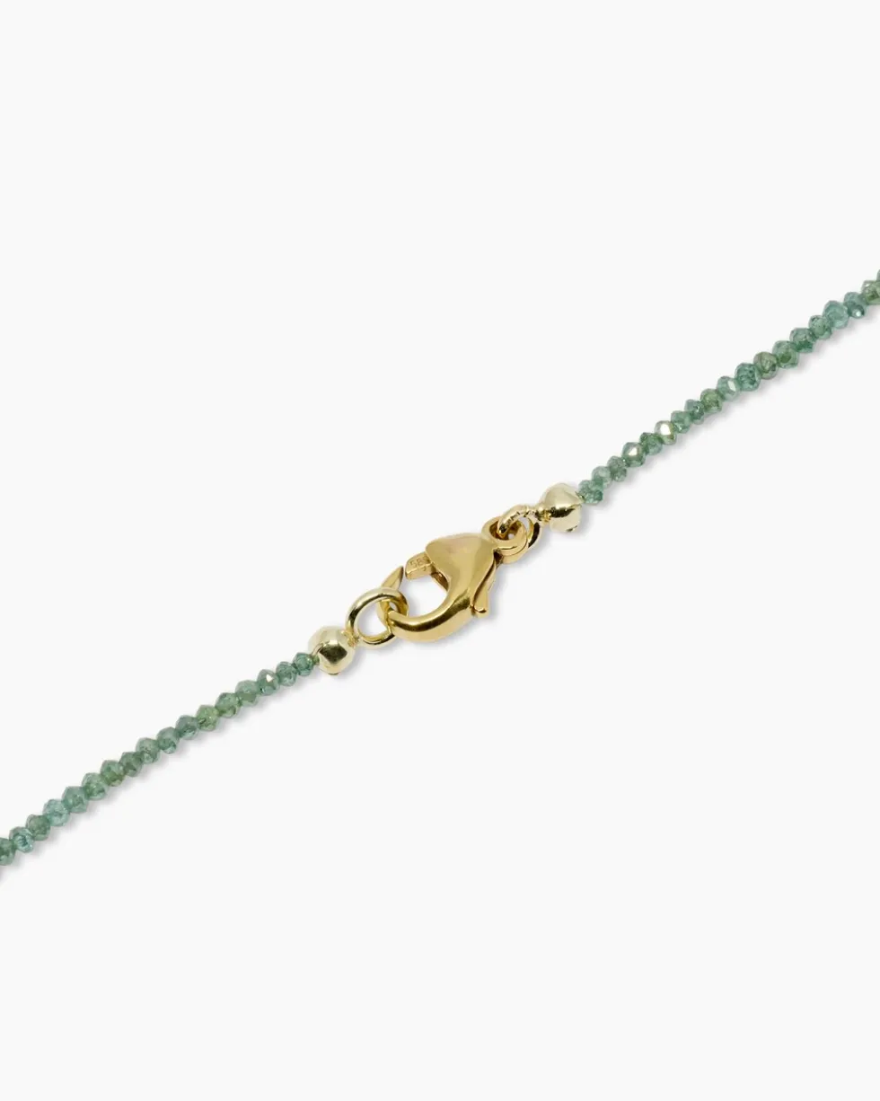 Collier mit Diamant und Süßwasserperle