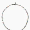 Collier mit Herkimer Quarz & Hämatit
