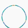 Collier mit Kristallopal