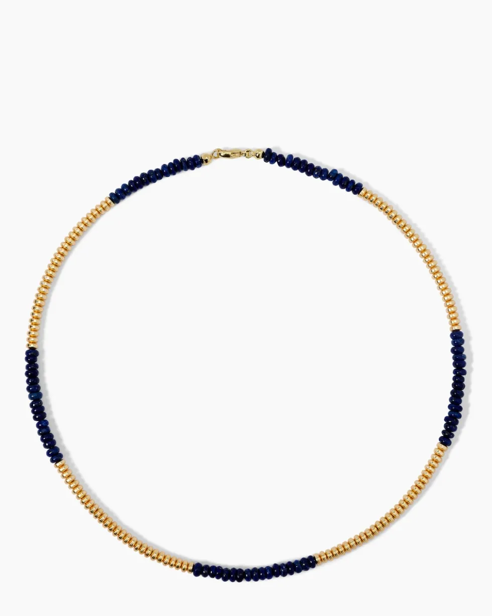 Collier mit Lapislazuli & Hämatit