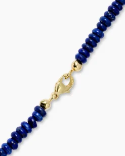 Collier mit Lapislazuli & Hämatit