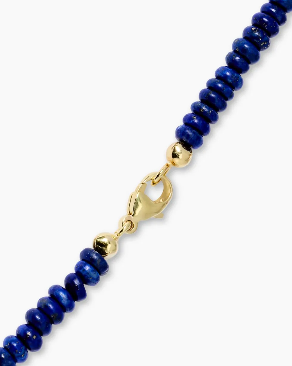Collier mit Lapislazuli & Hämatit