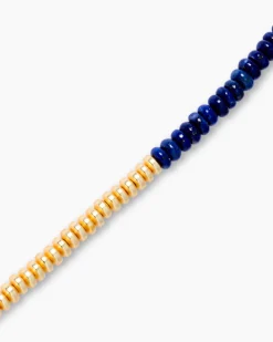 Collier mit Lapislazuli & Hämatit