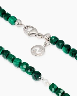 Collier mit Malachit