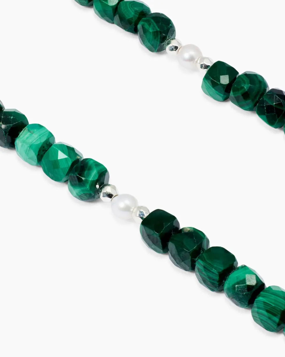 Collier mit Malachit