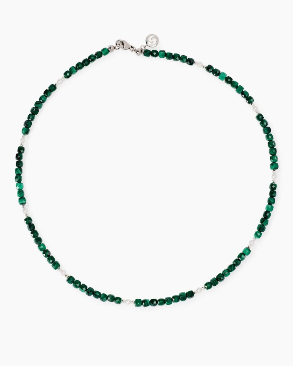 Collier mit Malachit