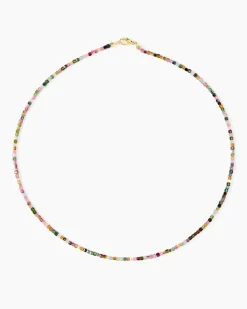 Collier mit Multi-Turmalin