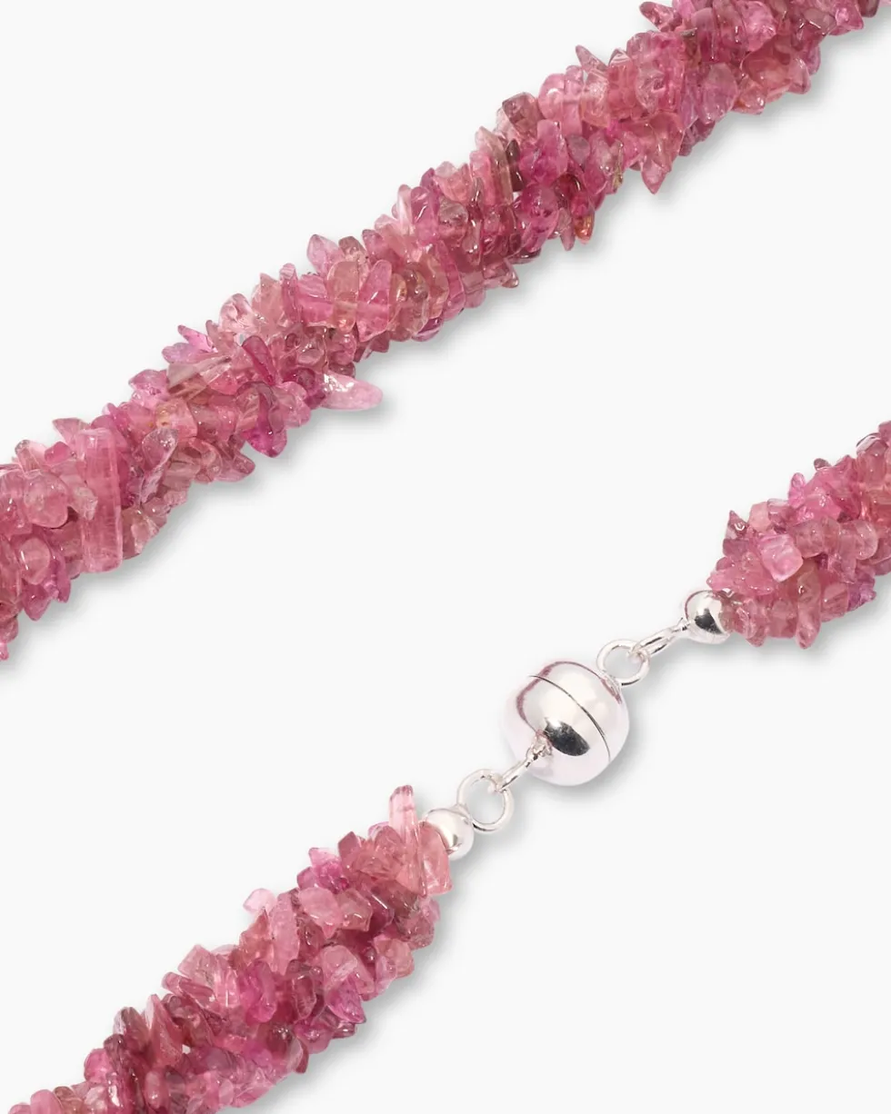 Collier mit pink Turmalin