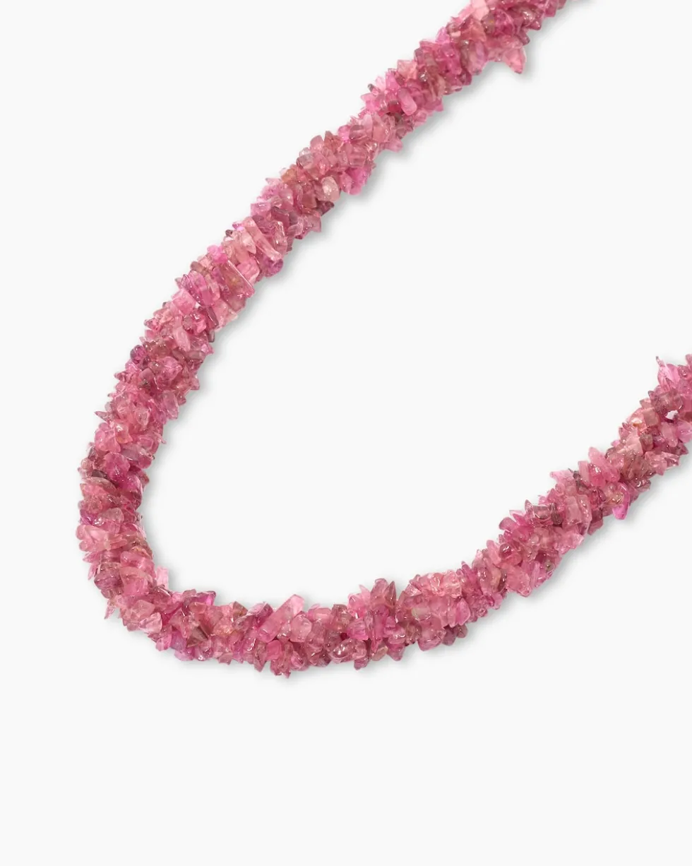 Collier mit pink Turmalin