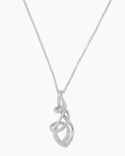 Collier mit skulpturalem Anhänger