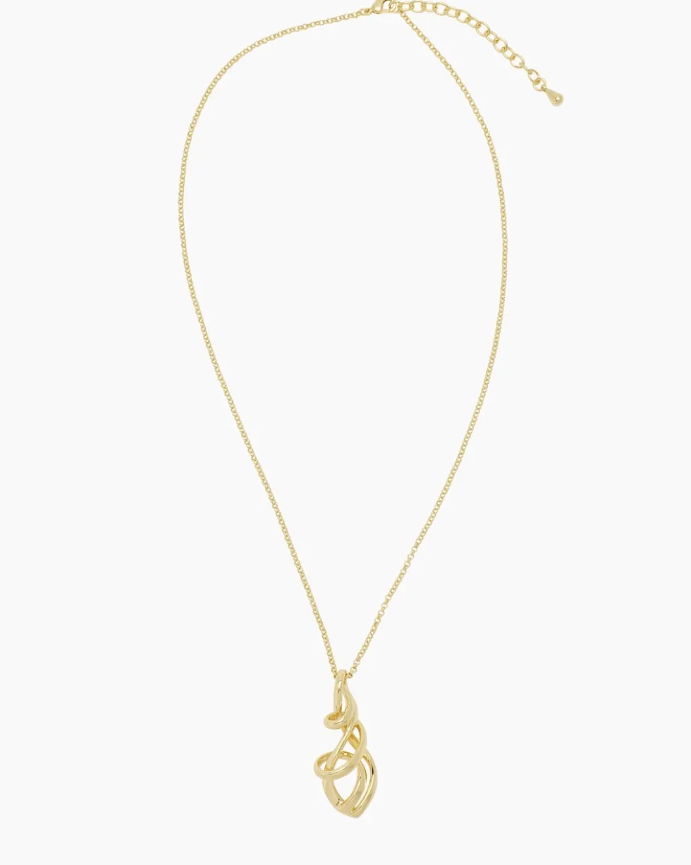 Collier mit skulpturalem Anhänger