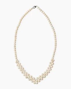 Collier mit Süßwasserzuchtperlen