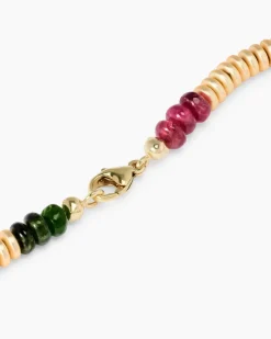 Collier mit Turmalin & Hämatit