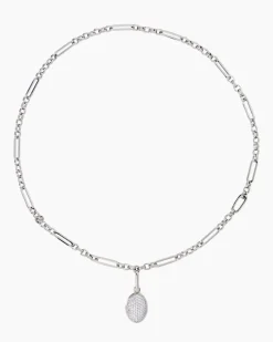Collier mit Vario-Clip & Zirkonia