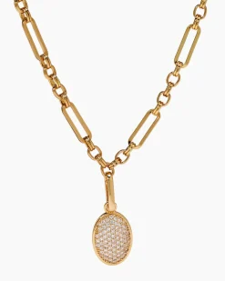 Collier mit Vario-Clip & Zirkonia