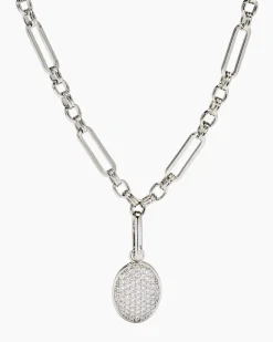 Collier mit Vario-Clip & Zirkonia