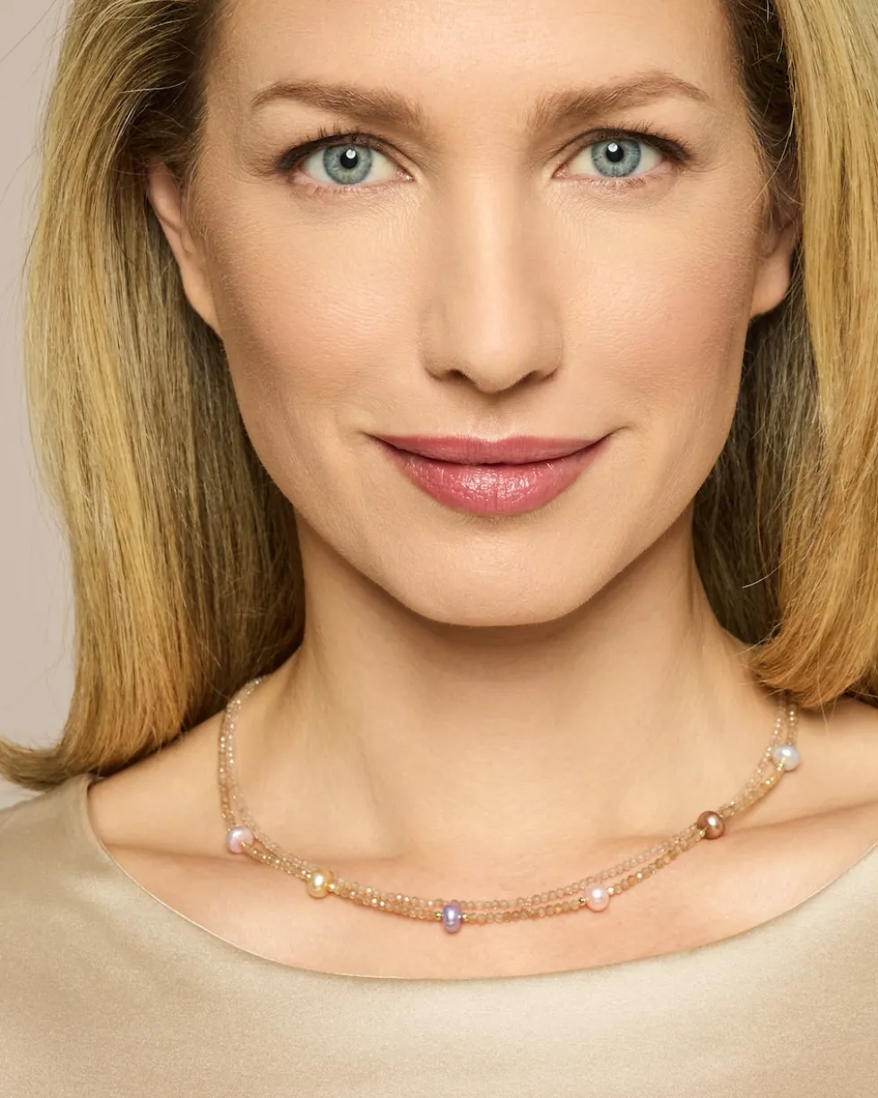Collier mit Zirkon