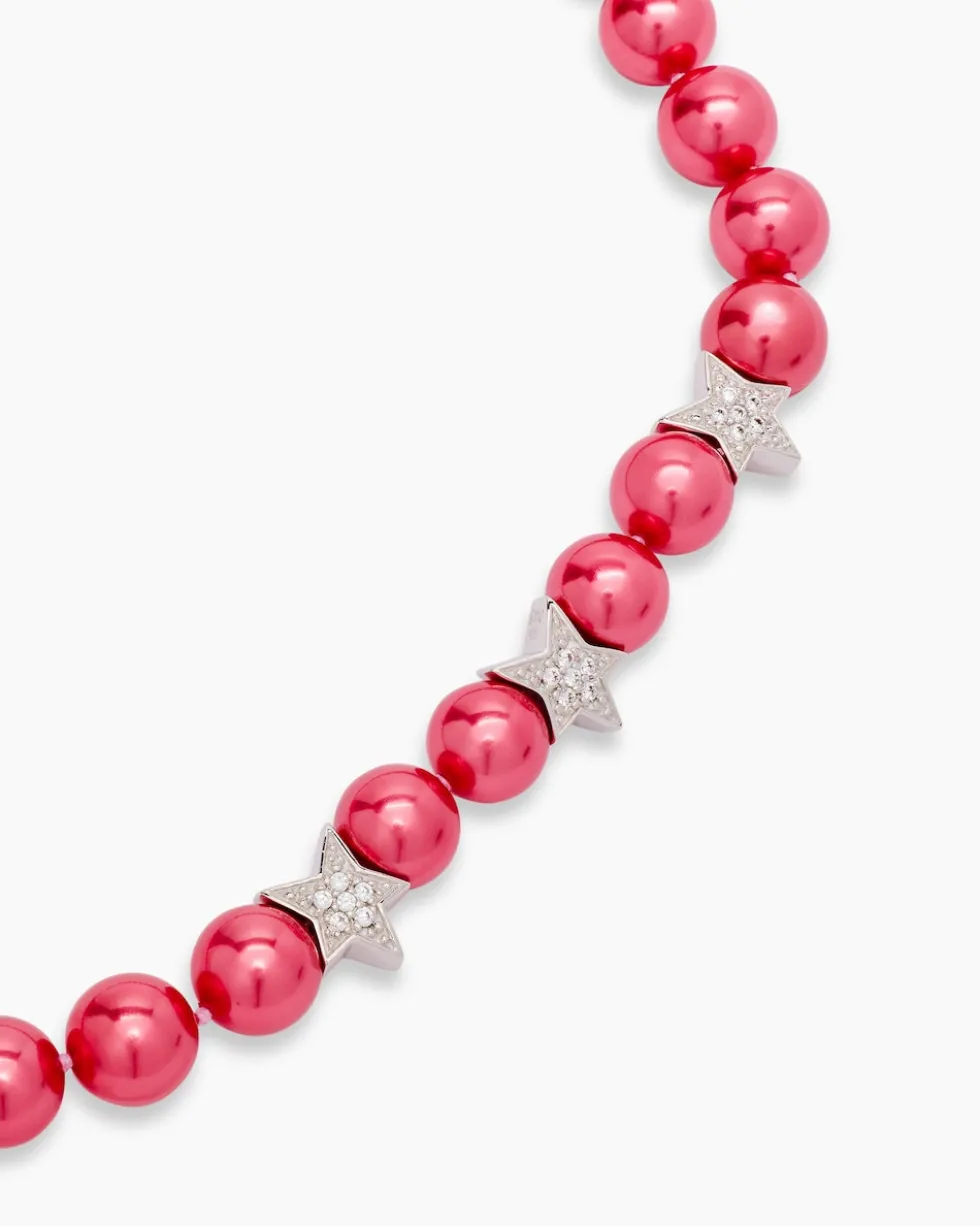 Collier MK-Perlen 10 mm & Zirkonia