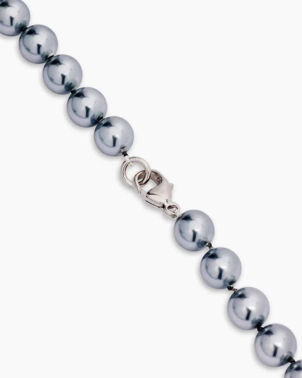 Collier MK-Perlen 10 mm & Zirkonia