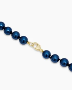 Collier MK-Perlen 10 mm & Zirkonia