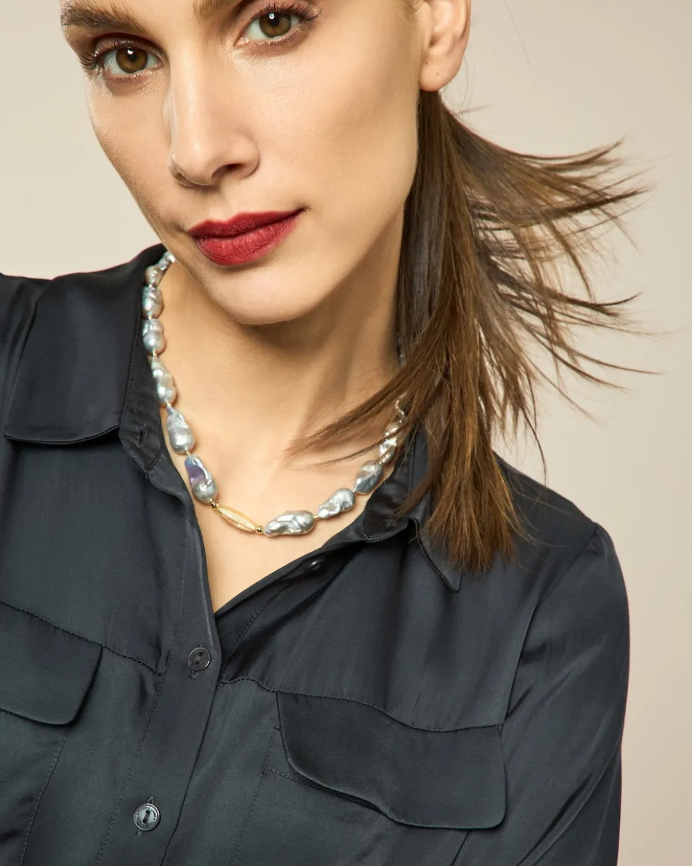 Collier SWZ-Perle 12-16 mm
