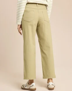 Color Denim 7/8-Hose