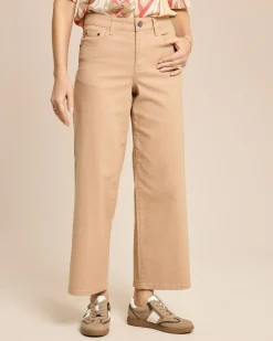 Color Denim 7/8-Hose