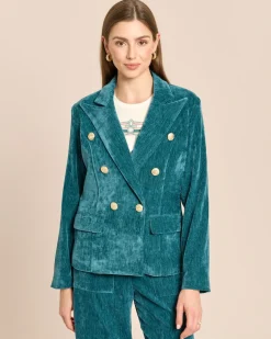 "Couture" Blazer Doublé Samt