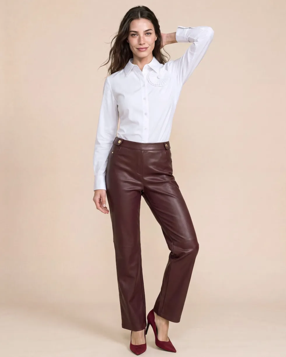 "Couture" Bluse mit Applikation