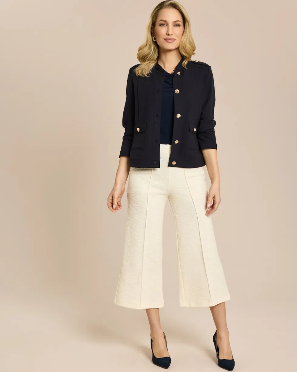 Couture Jacke mit Knopfdetails