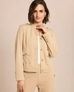Couture Jacke mit Knopfdetails