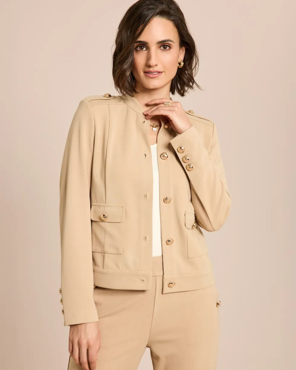 Couture Jacke mit Knopfdetails