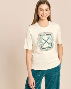 "Couture" Shirt mit Ornament-Print