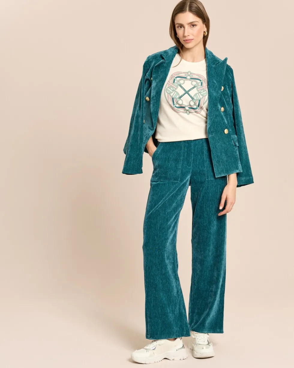 "Couture" Shirt mit Ornament-Print