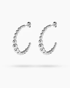 Creolen im Kugeldesign
