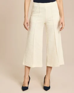Culotte aus Stretch Bouclé