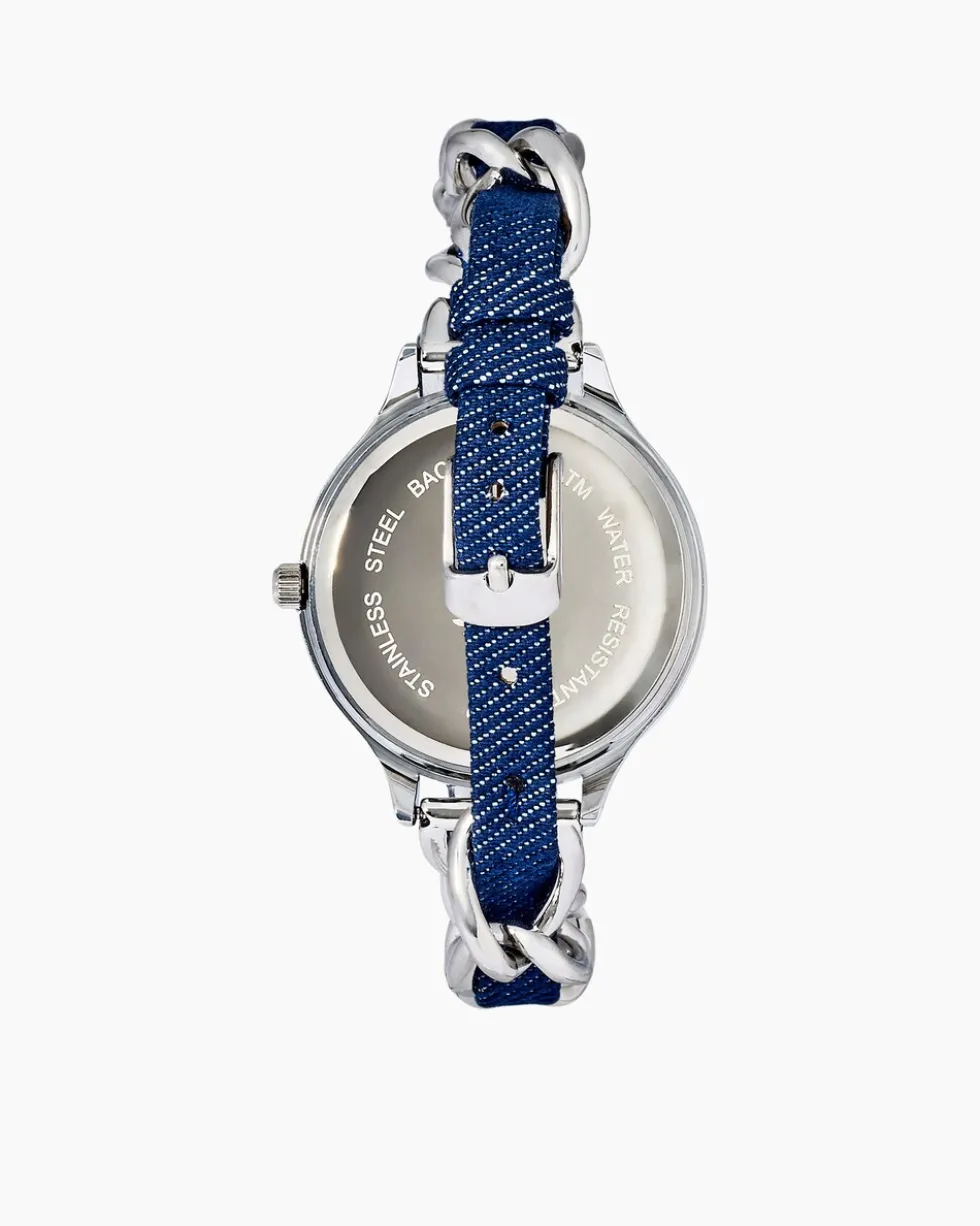 Damenuhr mit Panzerarmband