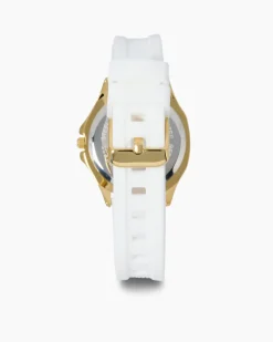 Damenuhr mit Silikonarmband