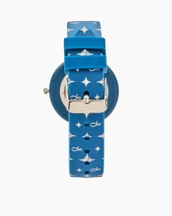 Damenuhr mit Silikonarmband