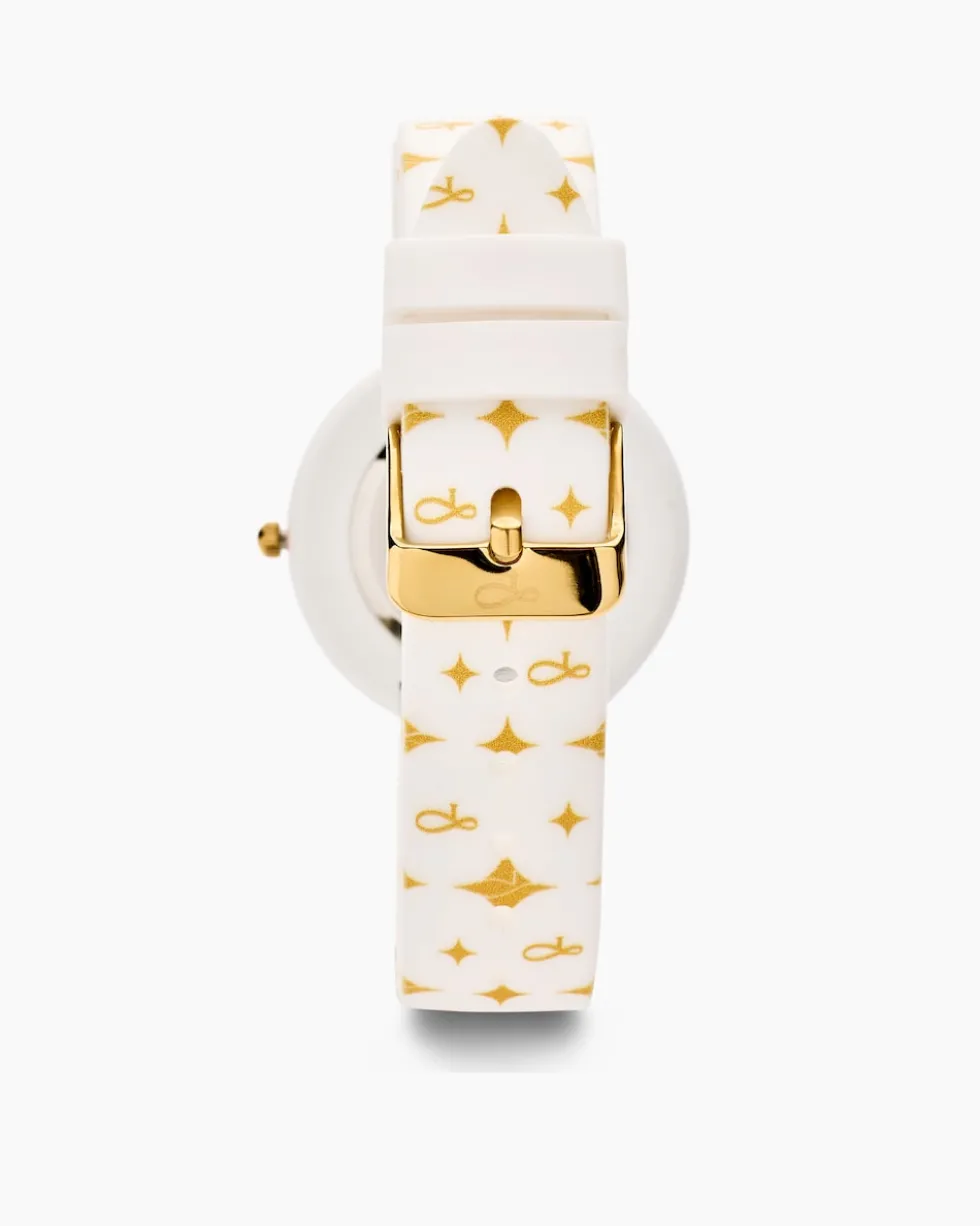 Damenuhr mit Silikonarmband