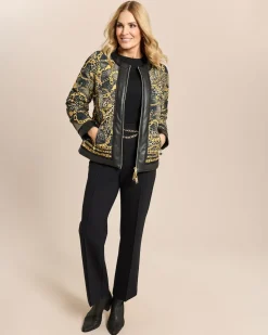 Daunenjacke mit Exklusivdruck